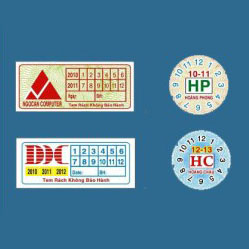 Tem bảo hành, rơi vỡ